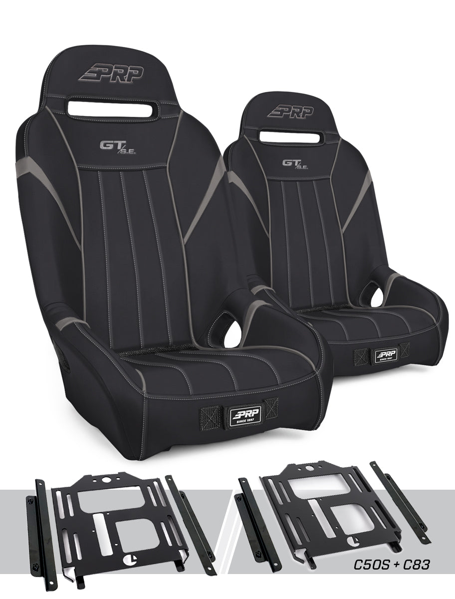GT/S.E. Suspension Seats Kit for Polaris RZR 570, 800, 900 (Pair)