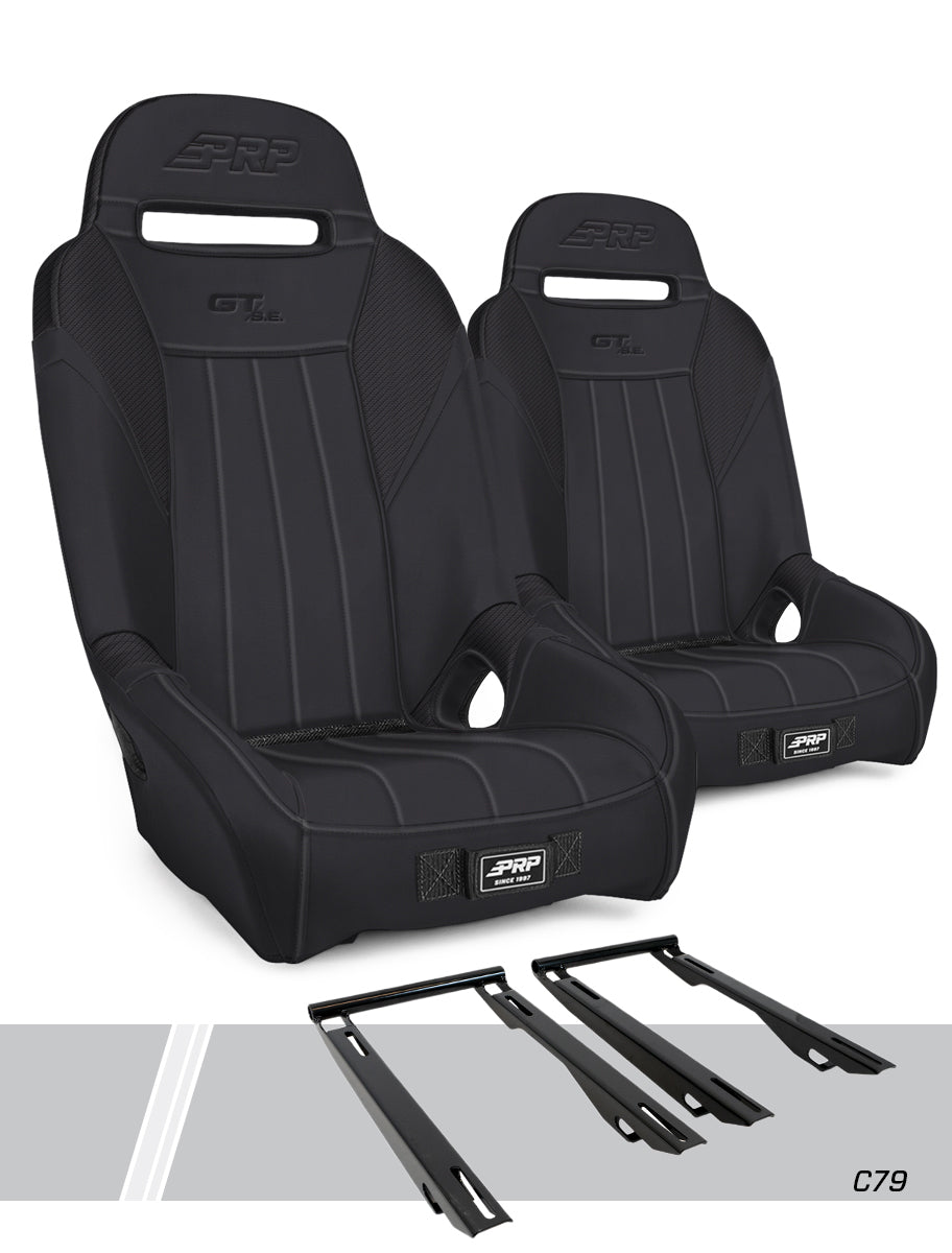 GT/S.E. Suspension Seats Kit for Polaris RZR PRO XP, PRO R, Turbo R, PRO S (Pair)