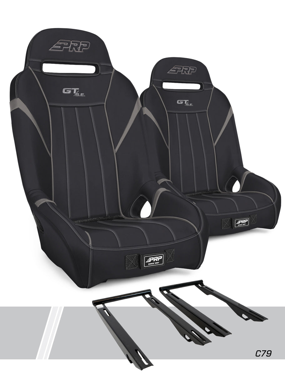 GT/S.E. Suspension Seats Kit for Polaris RZR PRO XP, PRO R, Turbo R, PRO S (Pair)