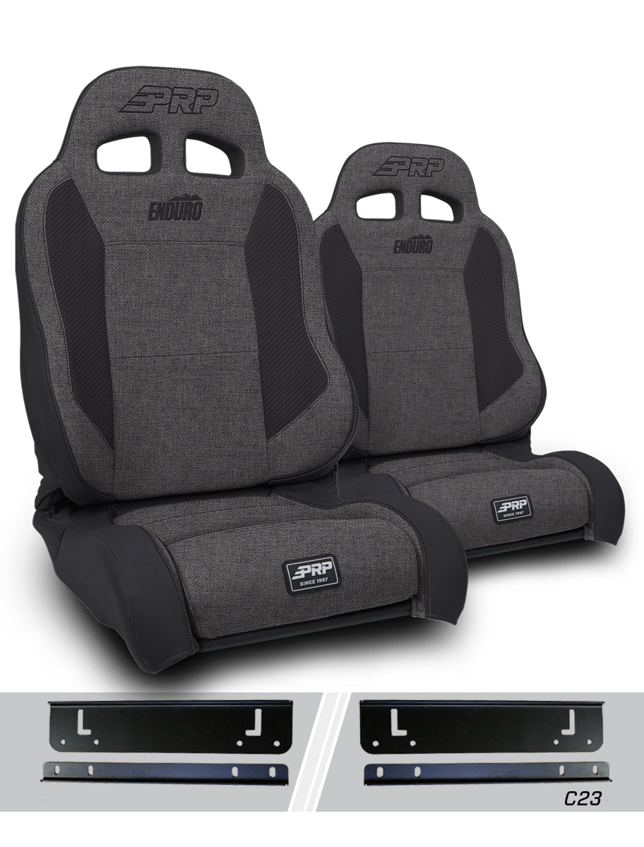 Enduro Elite Suspension Seat - Trek Edition, Kit for 97-02 Jeep Wrangler TJ (Pair)