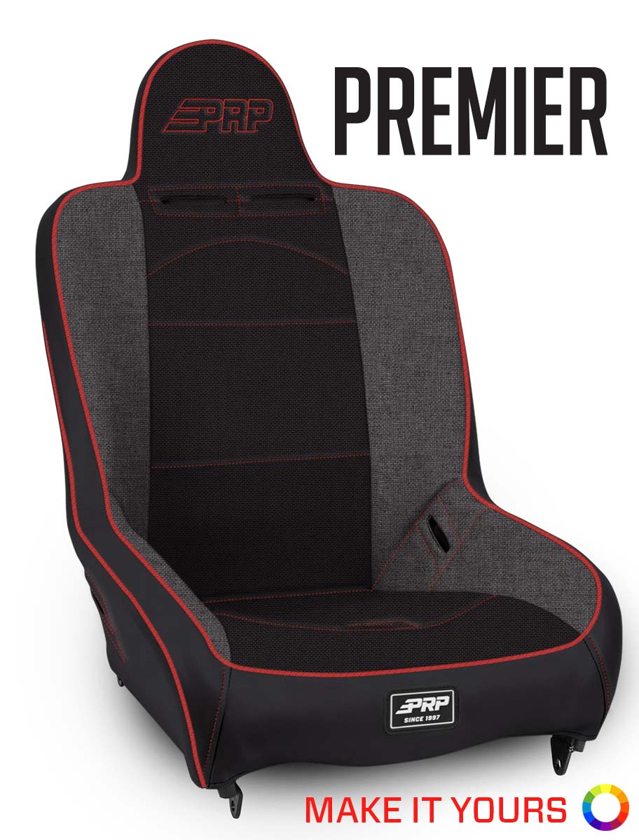 Premier High Back Suspension Seat (Custom)