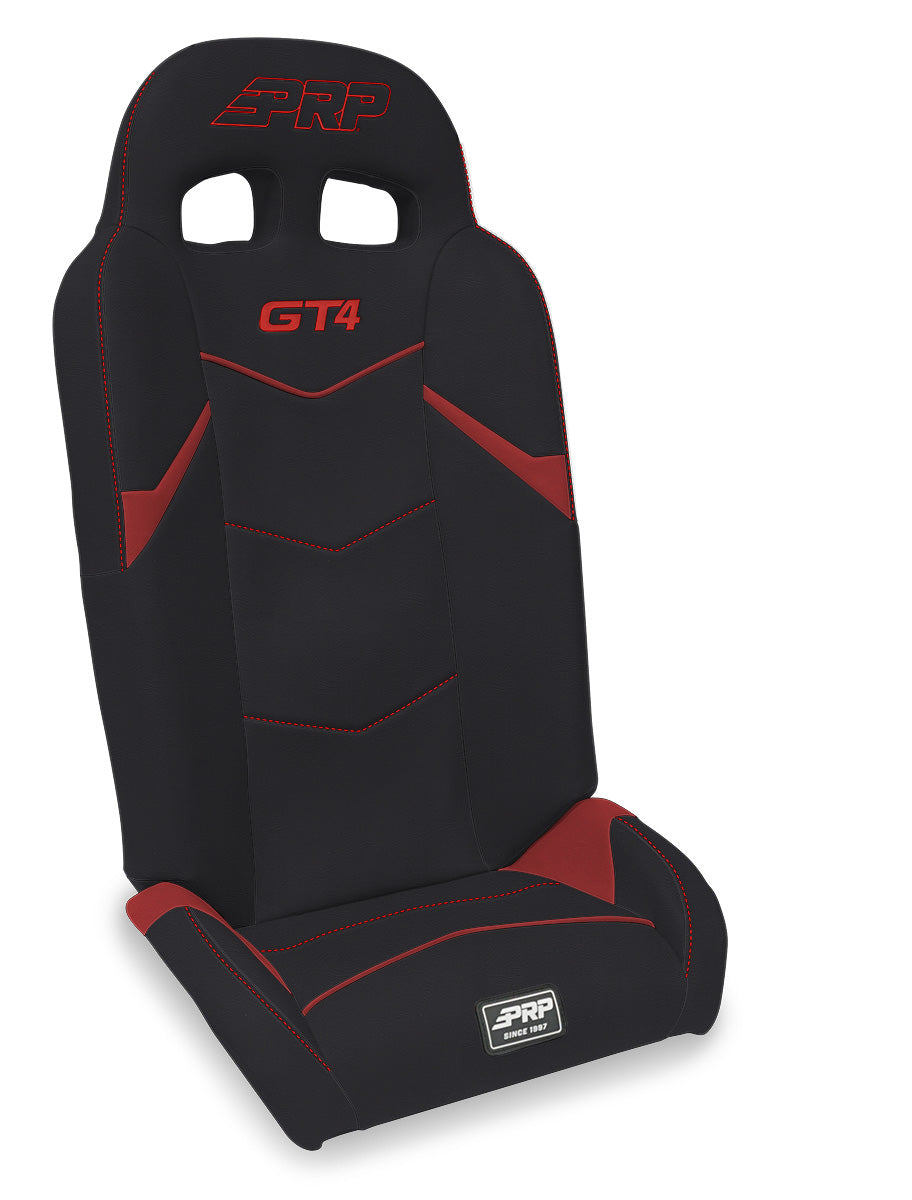 GT4 Fold Flat Rear Suspension Seats for Polaris RZR PRO XP4, PRO R4, PRO S4, Turbo R4 (Pair)