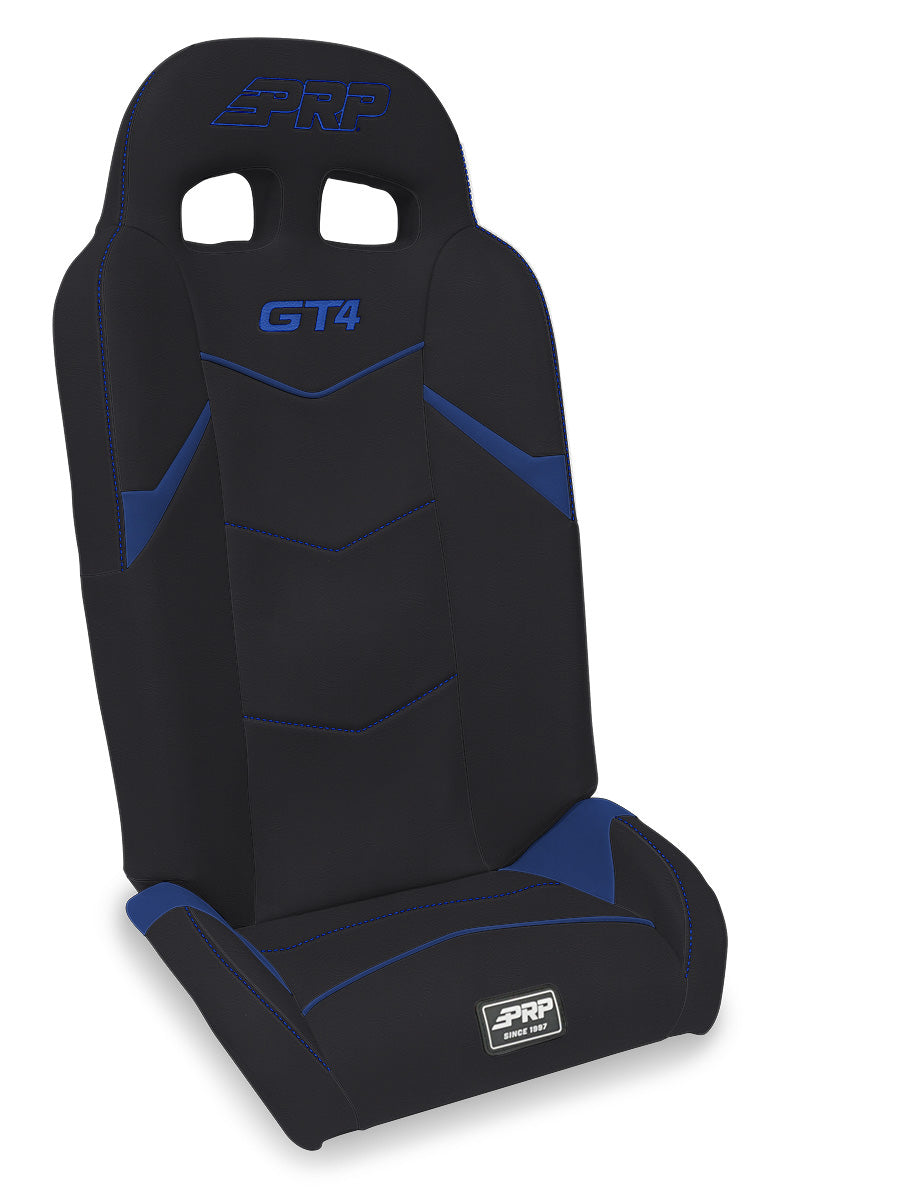 GT4 Fold Flat Rear Suspension Seats for Polaris RZR PRO XP4, PRO R4, PRO S4, Turbo R4 (Pair)