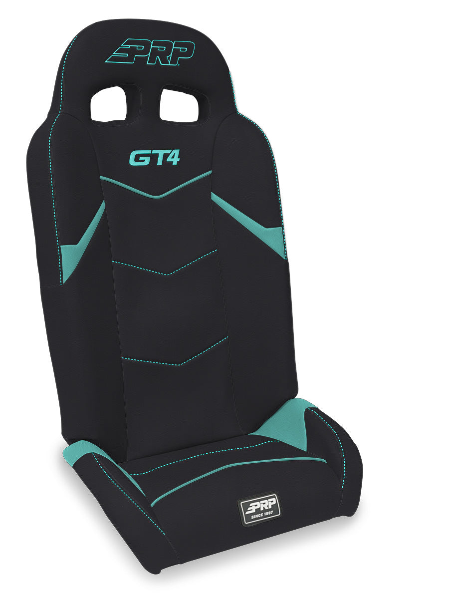 GT4 Fold Flat Rear Suspension Seats for Polaris RZR PRO XP4, PRO R4, PRO S4, Turbo R4 (Pair)