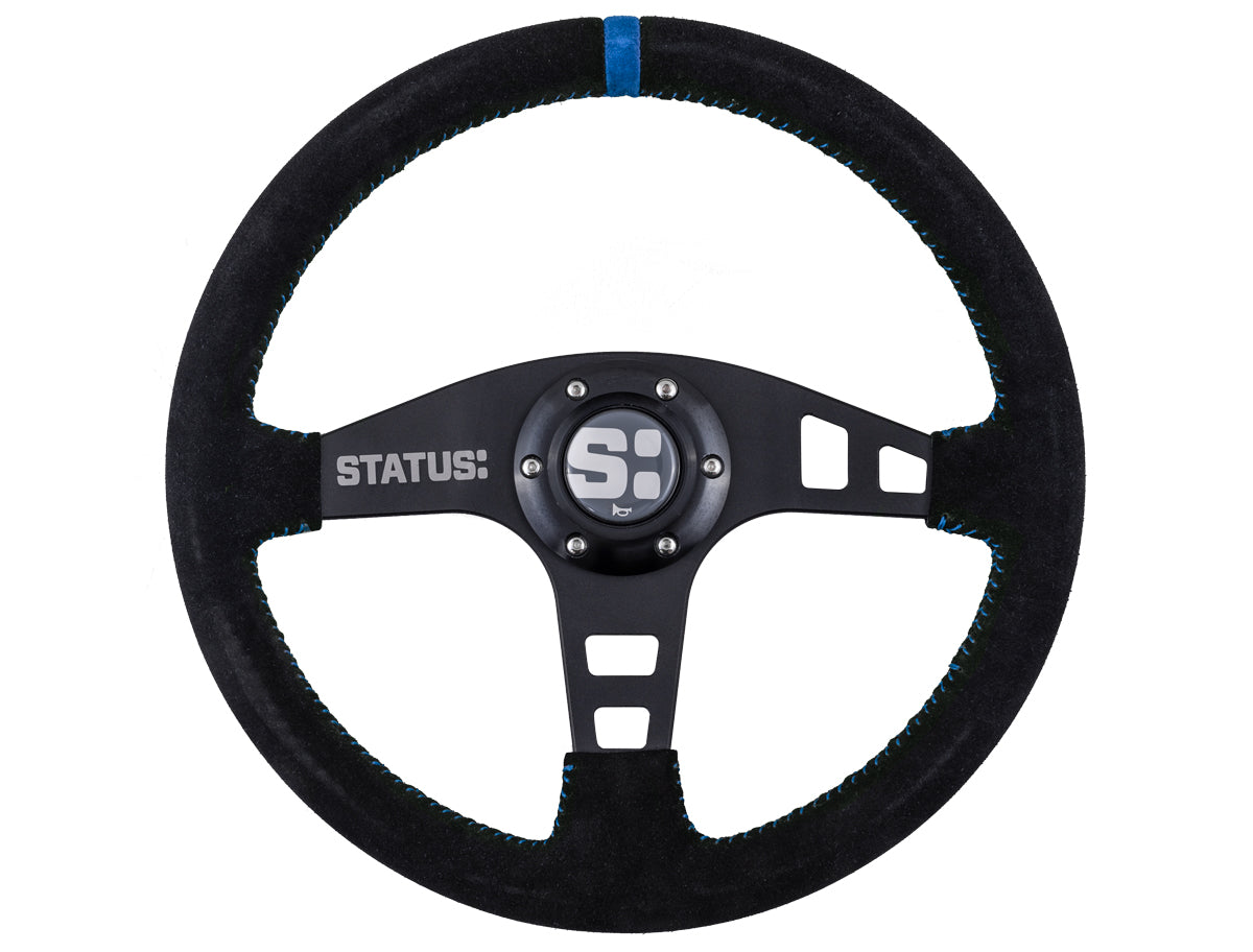 SR Flat Suede Steering Wheel (WSL)