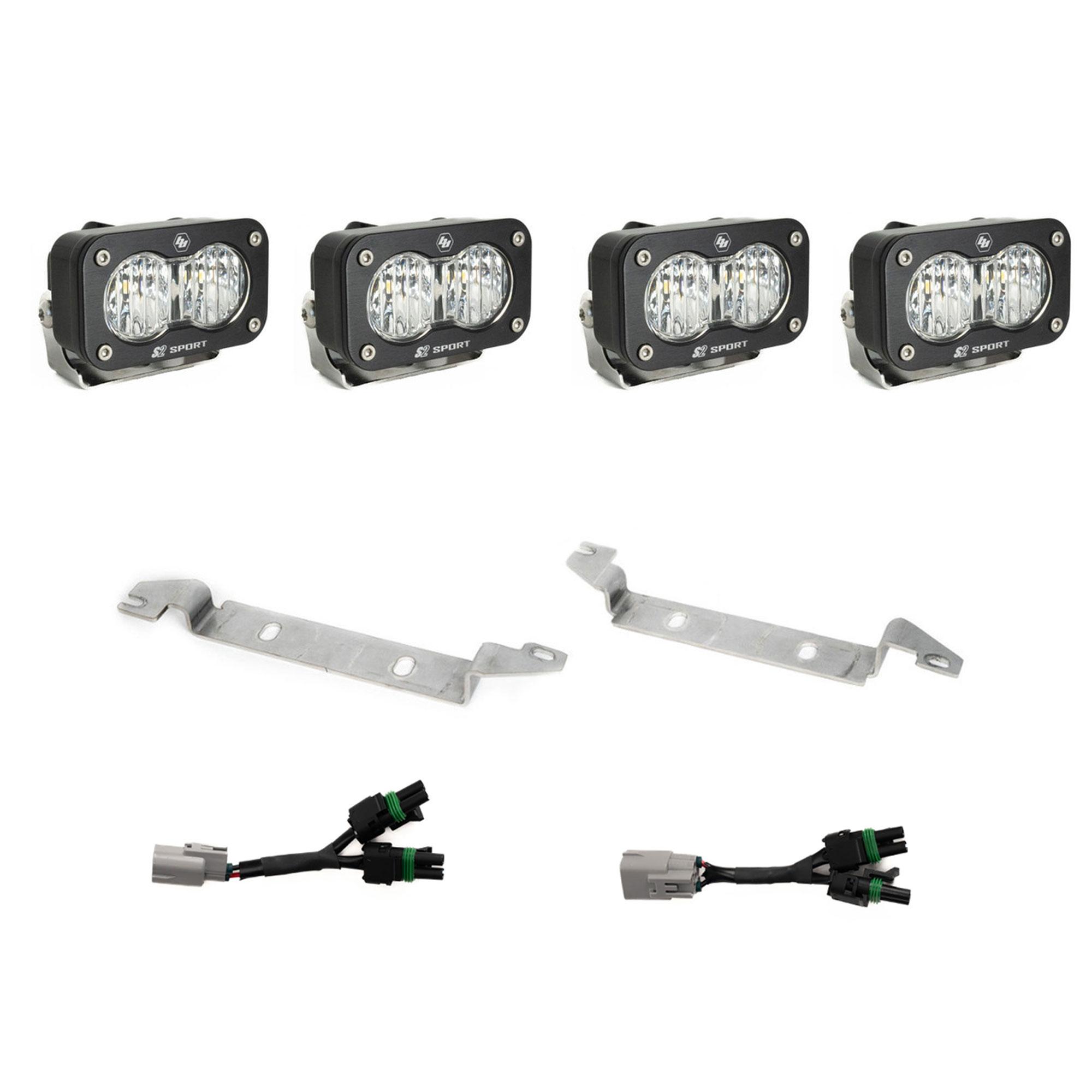S2 Sport OEM Fog Light Replacement Kit - 2025-2026 Toyota 4Runner Pro/Trailhunter