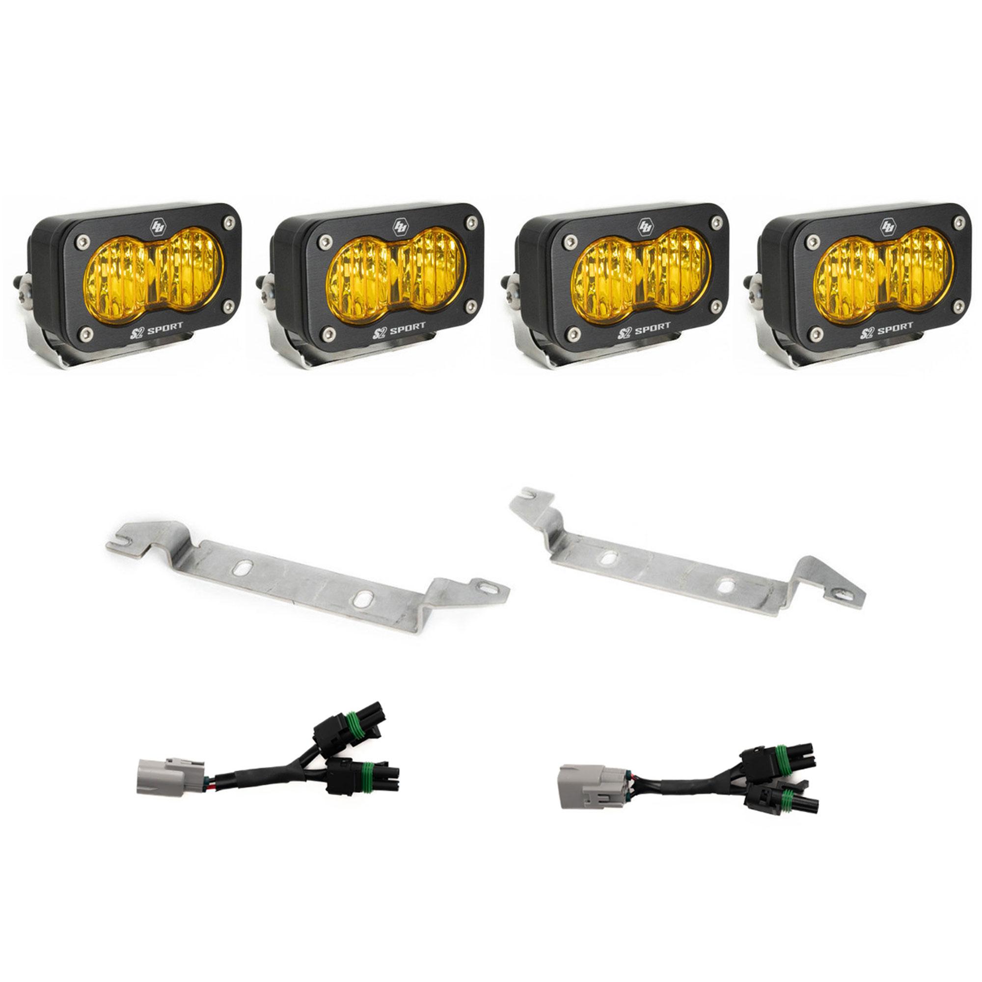 S2 Sport OEM Fog Light Replacement Kit - 2024-2026 Toyota Tacoma Pro/Trailhunter