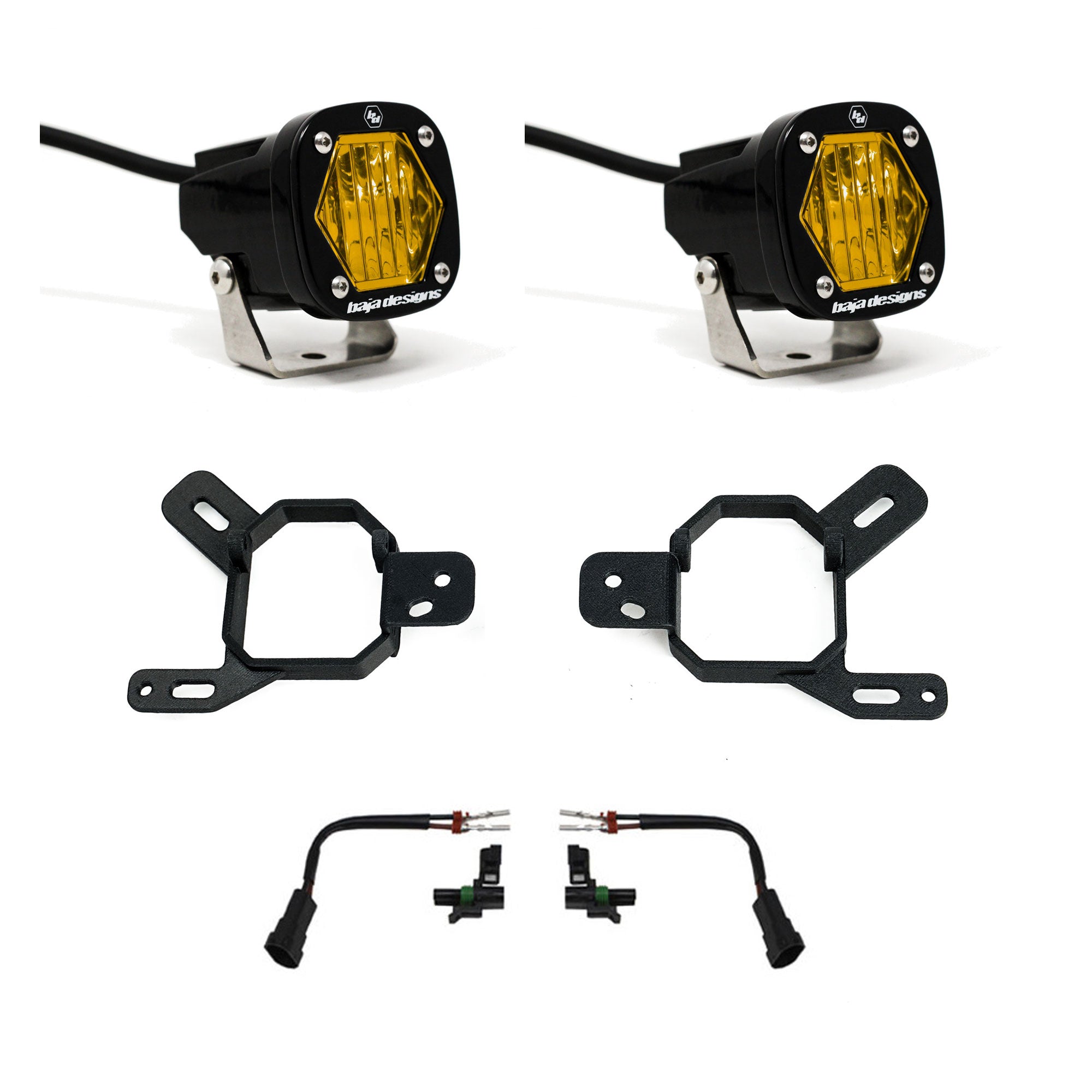 S1 Fog Pocket Light Kit - GMC/Chevy 2023-2026 Canyon/Colorado; 2024-2026 Yukon, 2500/3500; 2022-2026 Sierra 1500 AT4-X