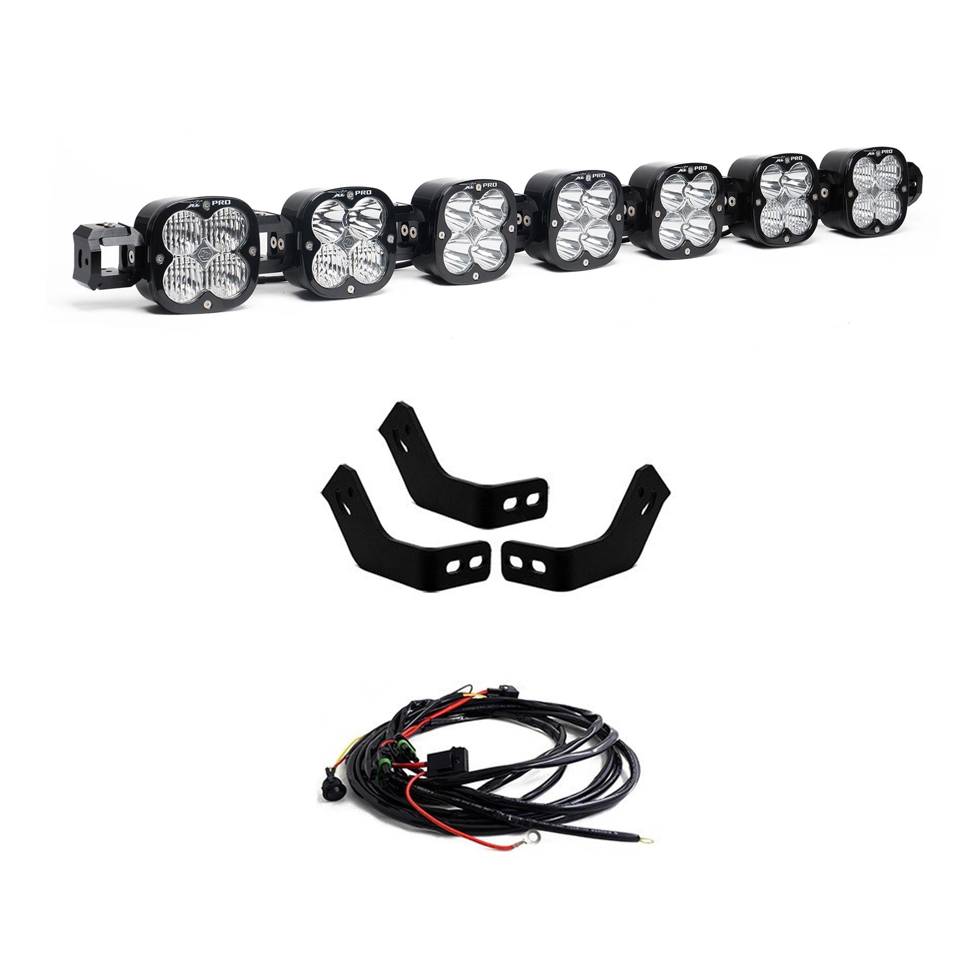 Toyota 7XL Linkable Roof Light Bar Kit For Prinsu Rack - Toyota 2010-24 4Runner; 2007-14 FJ Cruiser; 2005-23 Tacoma; 2007-21 Tundra