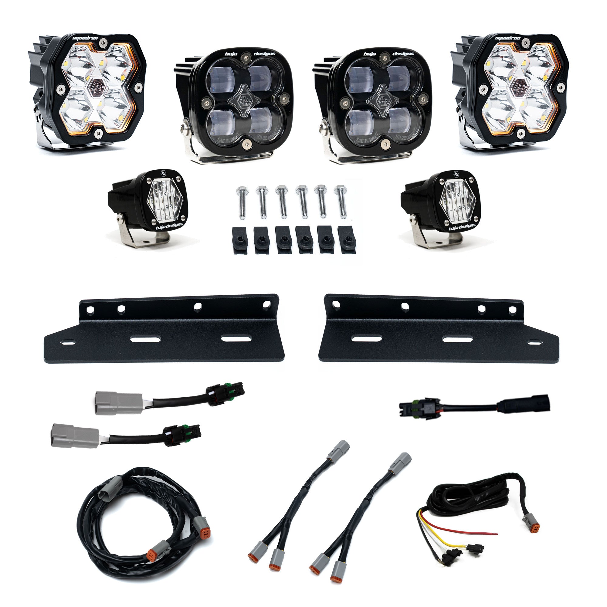 Squadron 2.0 Sport/Squadron SAE/S1 Fog Pocket Light Kit - Ford 2021-26 F-150 Raptor