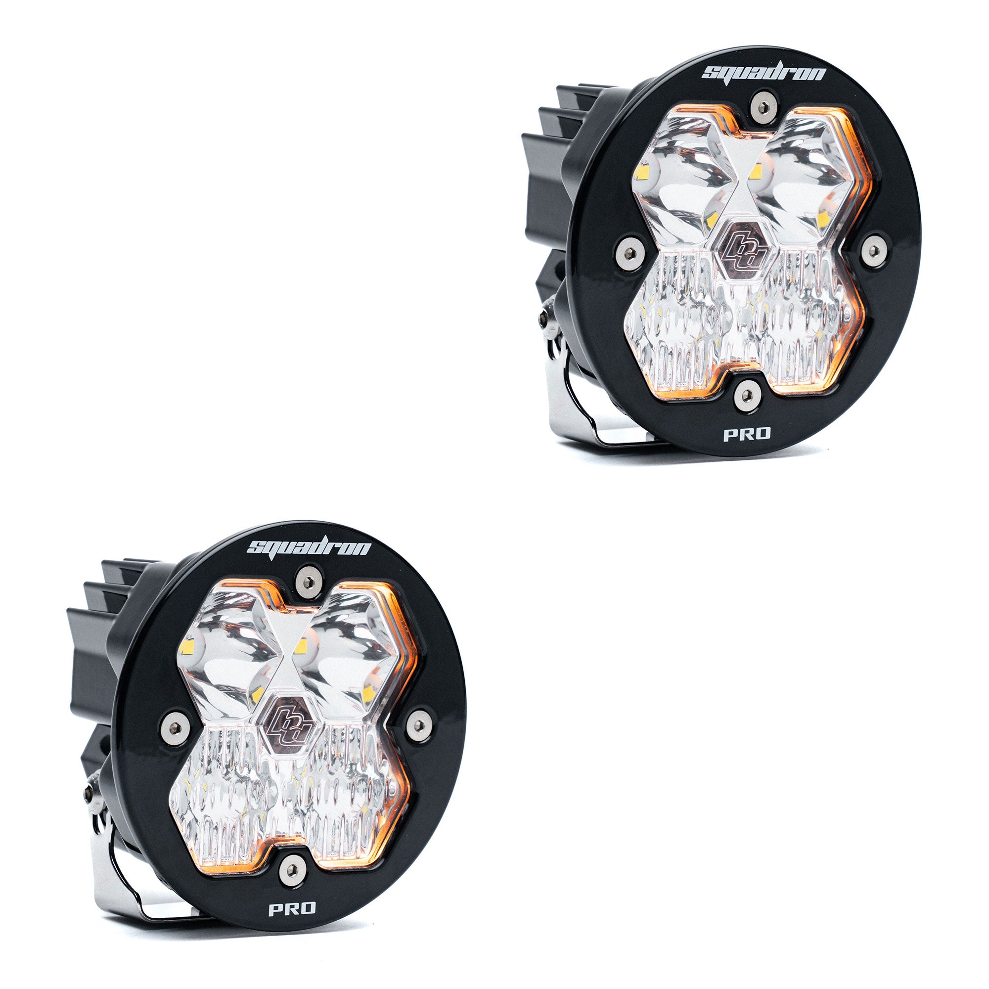 Squadron-R 2.0 Pro Black LED Auxiliary Light Pod Pair - Universal