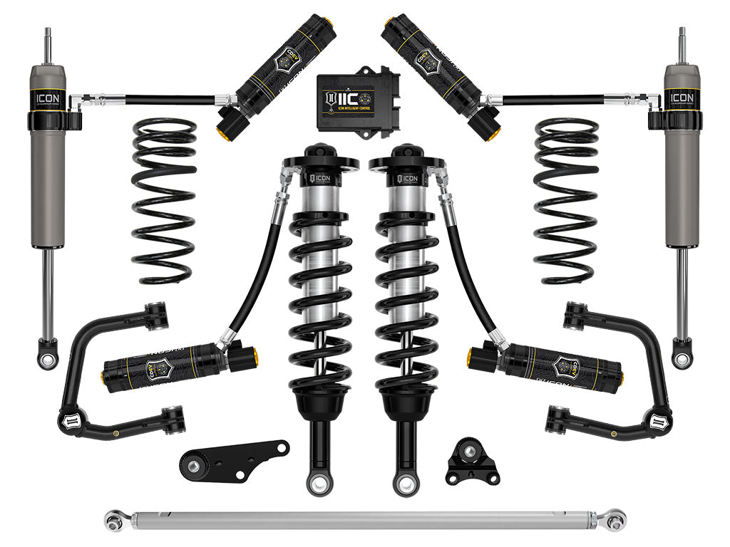 ICON 2025-2026 Toyota 4Runner 4WD, 1.25-3" Lift, Stage 12 Suspension System, Tubular