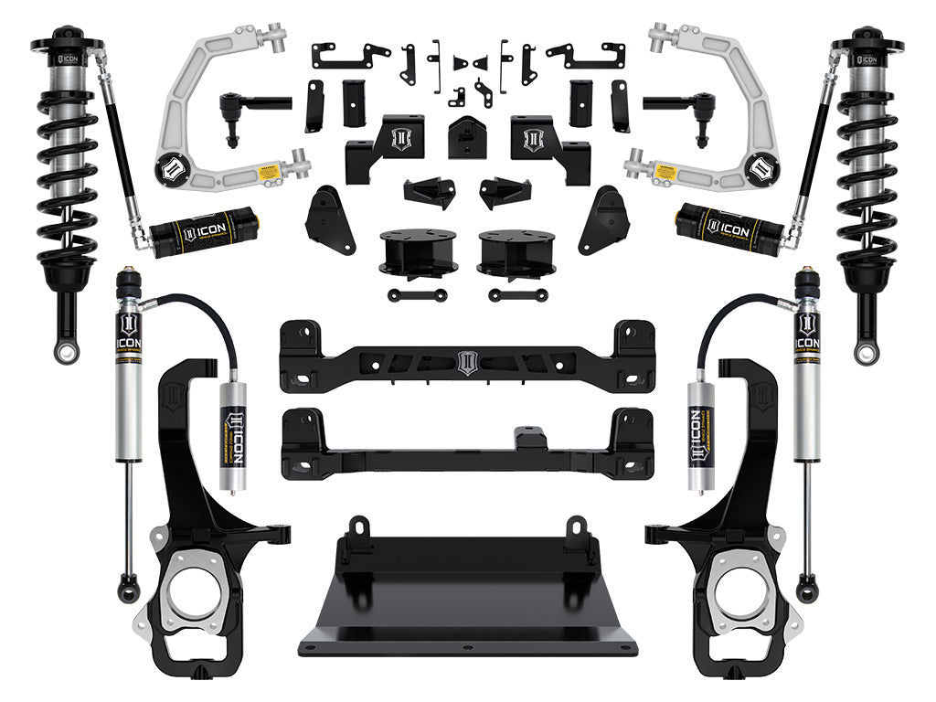 ICON 2022-2024 Toyota Tundra, 6" Lift, Stage 3 Suspension System, Billet