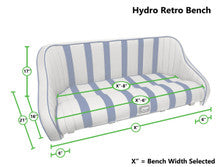 Hydro Lite Retro Boat Bench Seat (Custom)