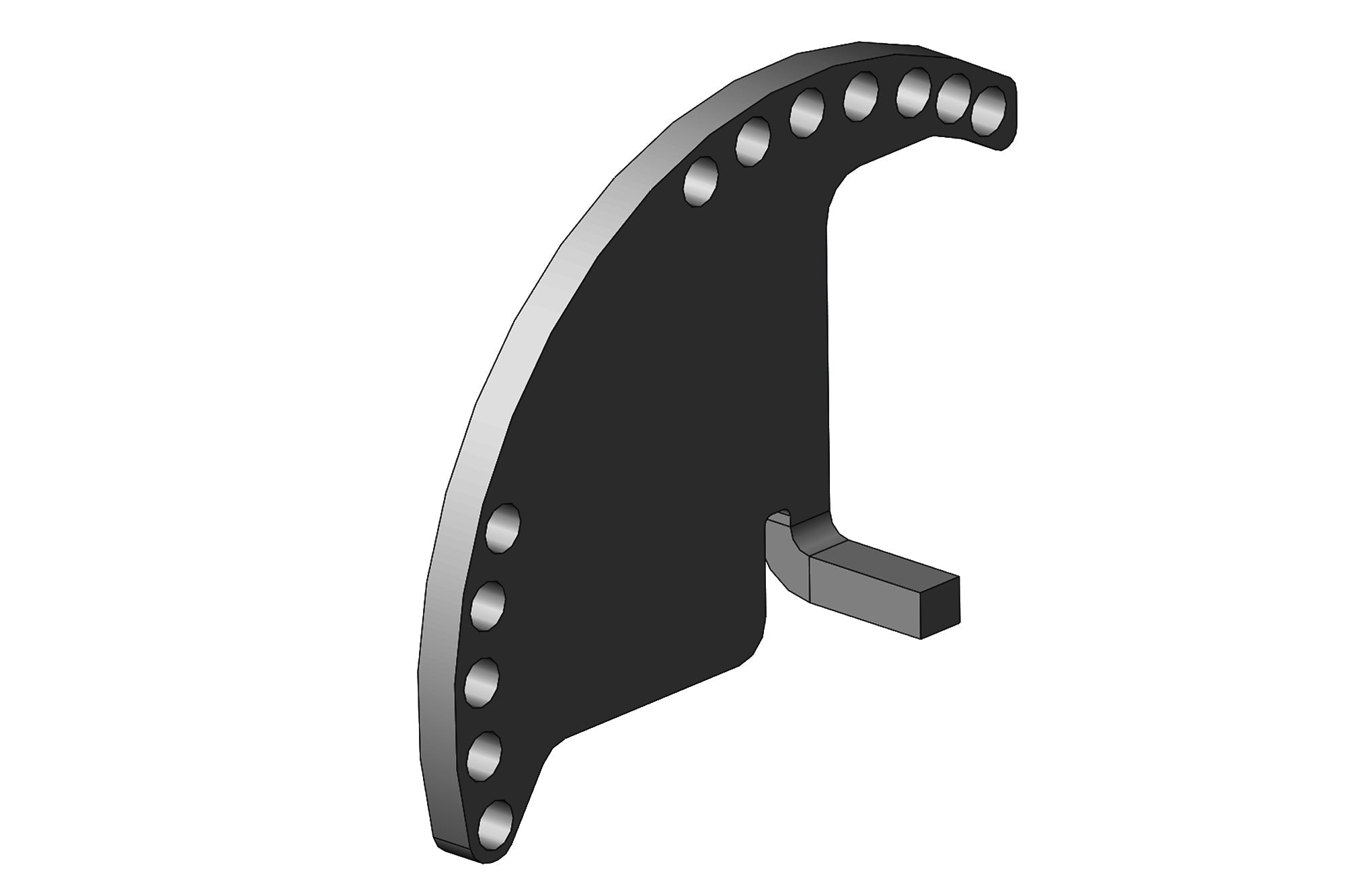 Shutter Motor Bracket for 2019+ Chevy & GMC 1500 & 2500