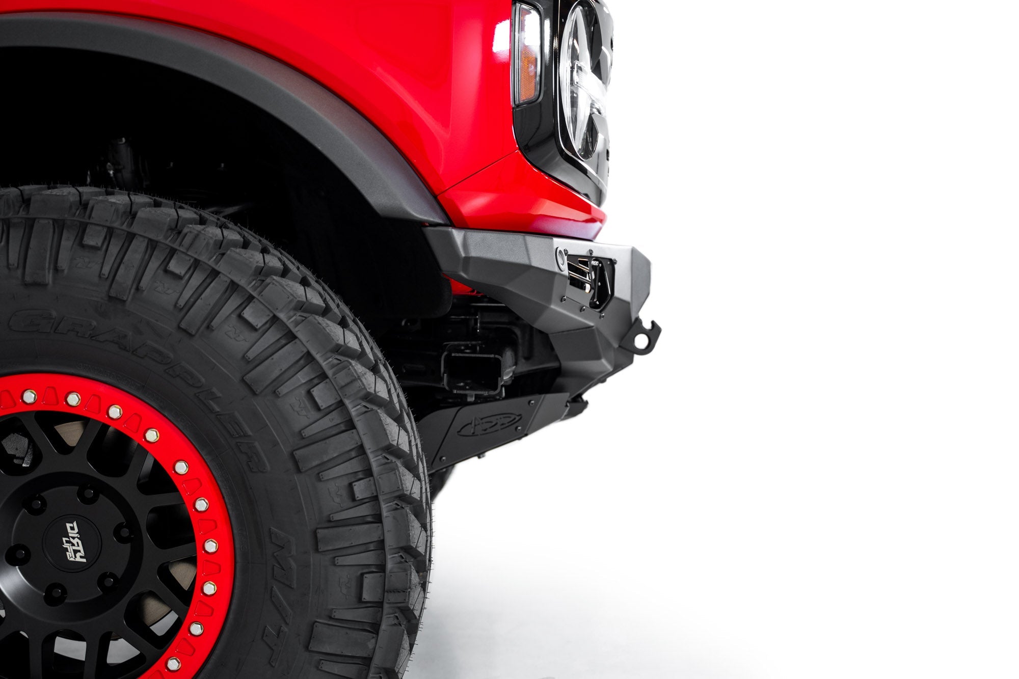 2021-2026 Ford Bronco Bomber Front Bumper (Rigid)