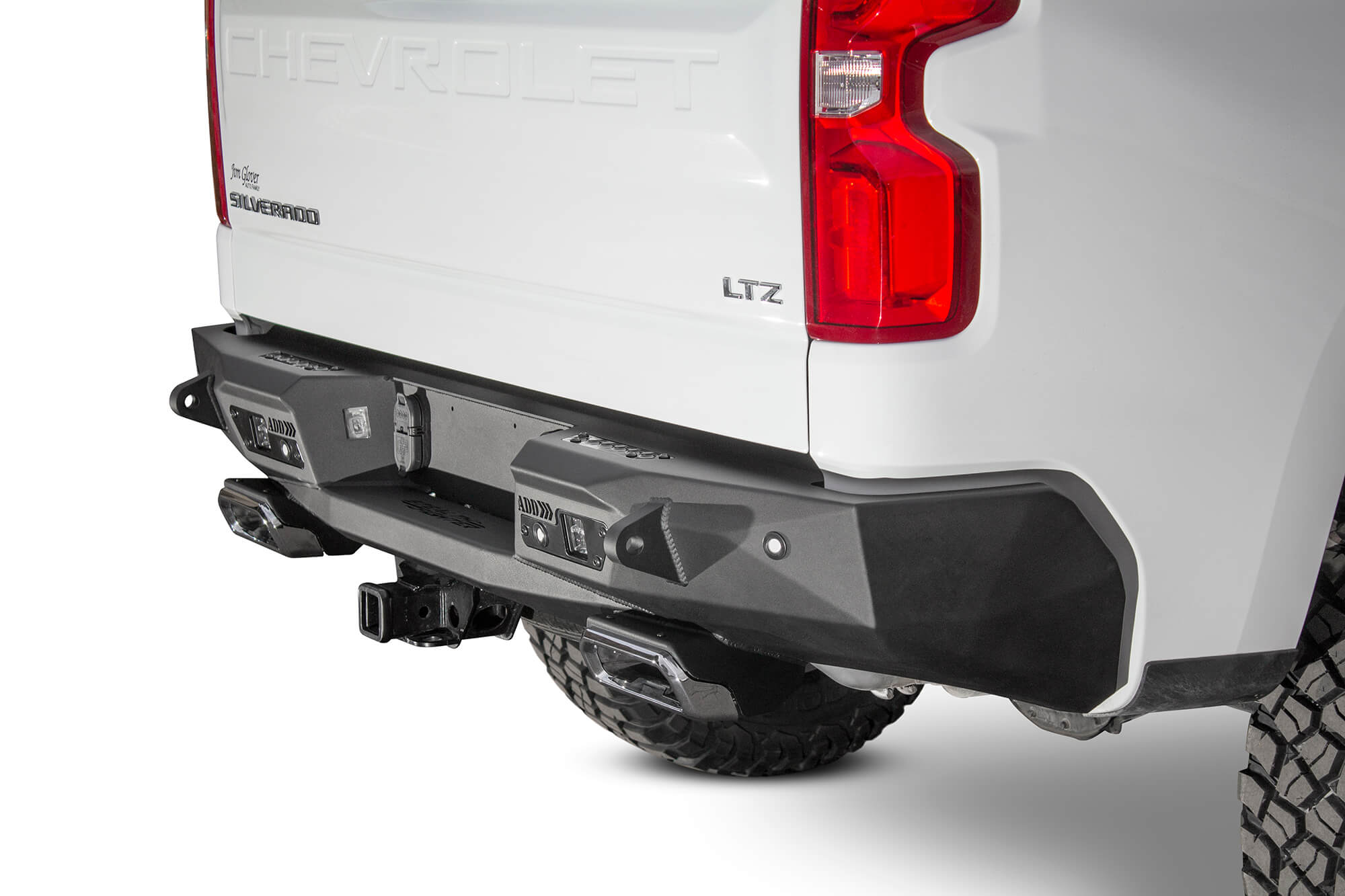 2019-2021 Chevy/GMC 1500 Stealth Fighter Rear Bumper w/ Exhaust Tips