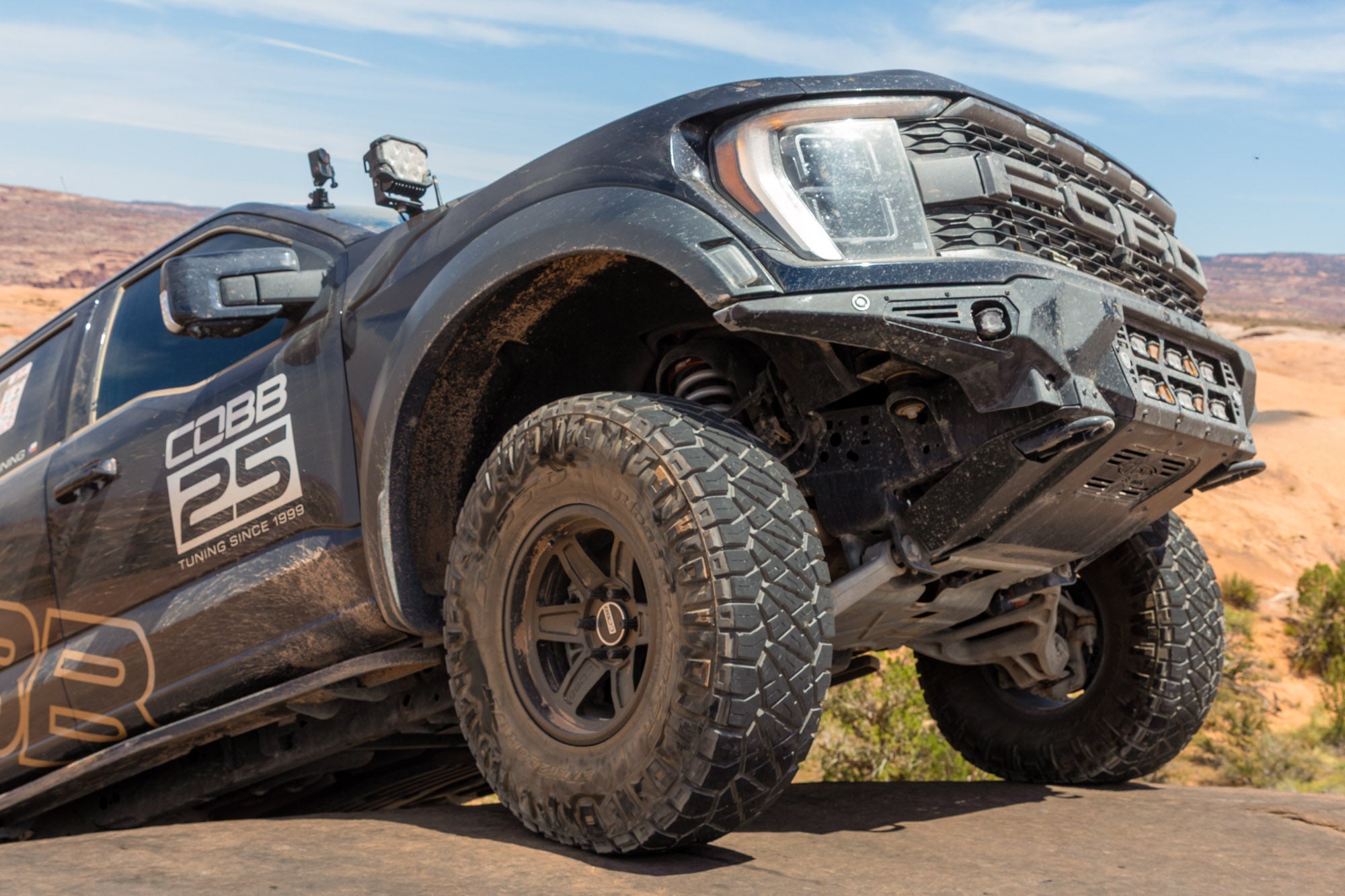 2021-2026 Ford F-150 Raptor/Raptor R Bomber Front Bumper (20-Inch Lights)