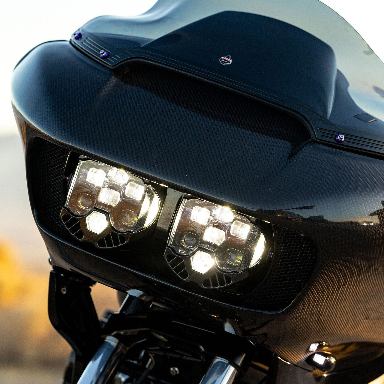 DOT LP6 LED Headlight Kit - 2015-2023 Harley Davidson Road Glide