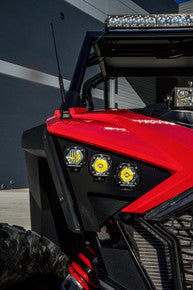 Polaris S1 Triple LED Headlight Kit - Polaris 2020-2026 RZR Pro XP; 2022-2024 RZR Pro R/Turbo R