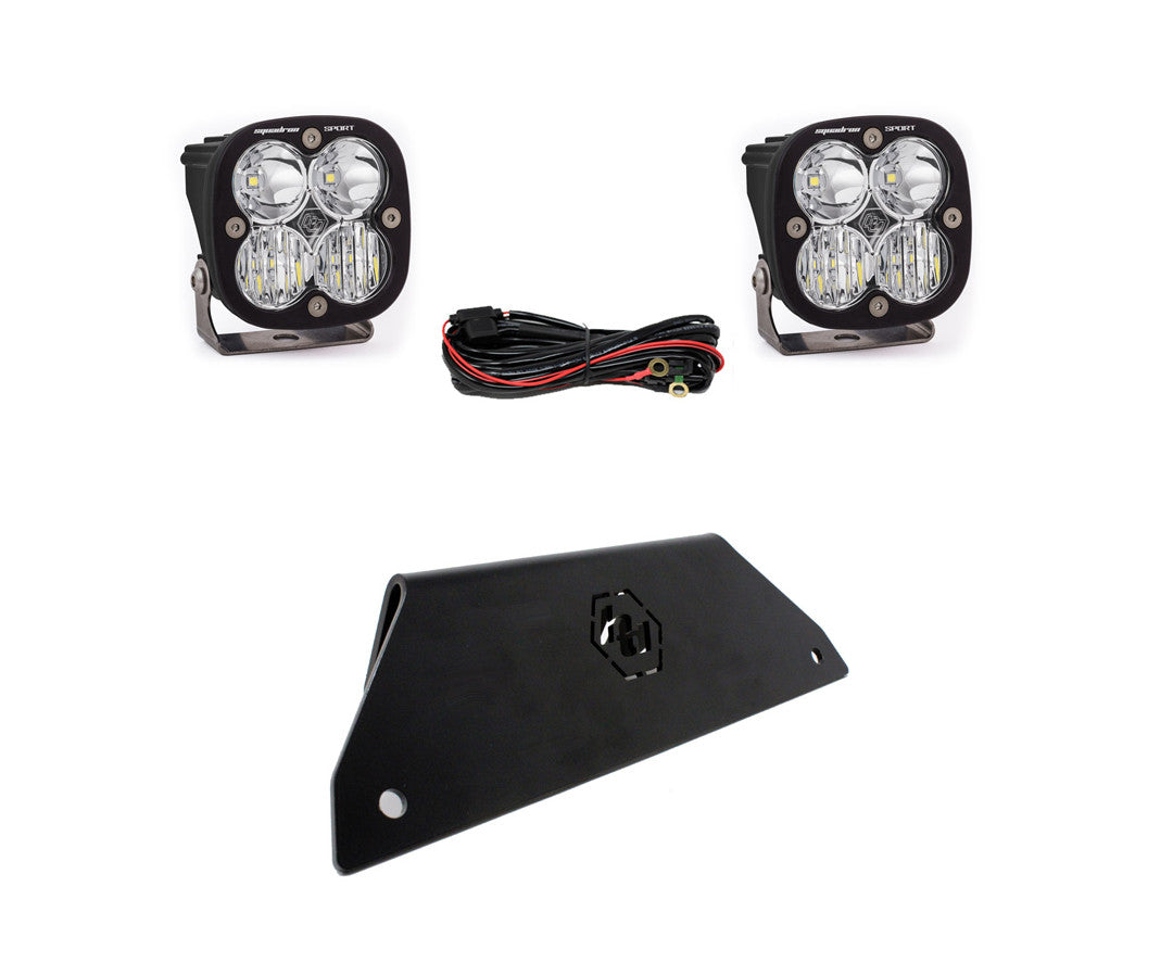 Polaris Squadron Sport Bumper Lower Mount Light Kit - Polaris 2020-2026 RZR Pro XP