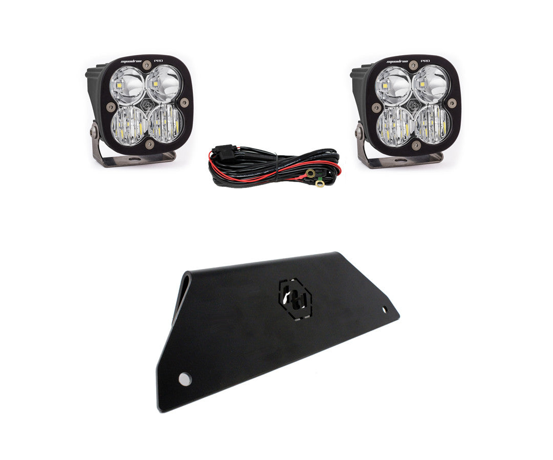 Polaris Squadron Pro Bumper Lower Mount Light Kit - Polaris 2020-2026 RZR Pro XP