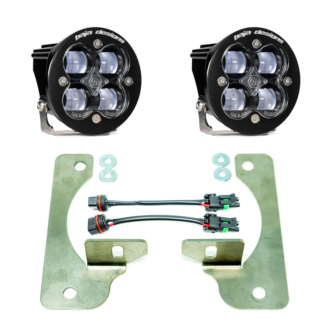 Jeep JL/JT Squadron-R SAE Fog Pocket Light Kit - Jeep 2020-2026 Gladiator; 2018-2026 Wrangler JL