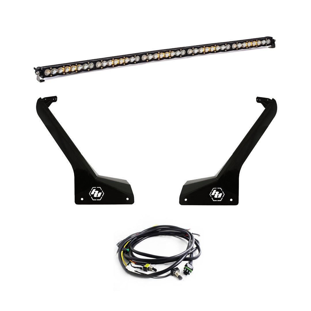 Jeep JL/JT S8 50 Inch Roof Mount Light Kit - Jeep 2020-2026 Gladiator; 2018-2026 Wrangler JL; Exc. Rubicon 392