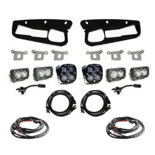 Ford Squadron SAE/Dual S2 Sport Steel Bumper Fog Pocket Light Kit - Ford 2021-2026 Bronco; 2022-2026 Bronco Raptor