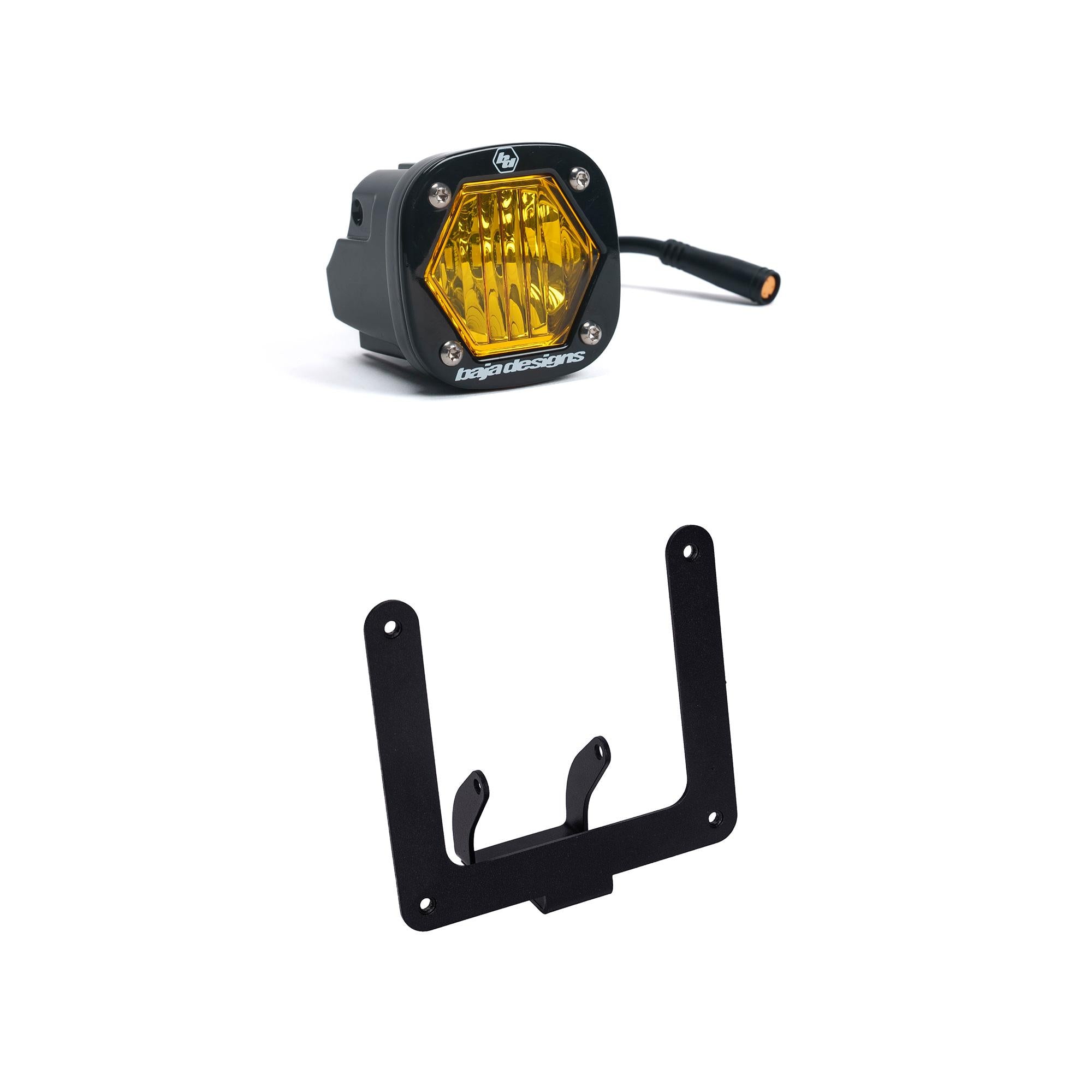 S1 LED Headlight Kit 2020,2024 Super73,R, (Baja Amber) Baja Designs