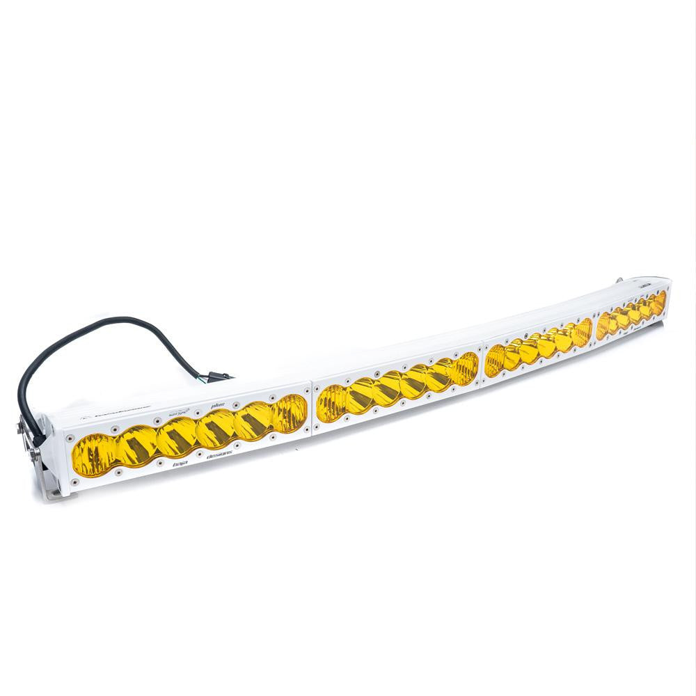 OnX6 White Arc LED Light Bar (40 Inch; Driving/Combo; Clear) Baja Designs