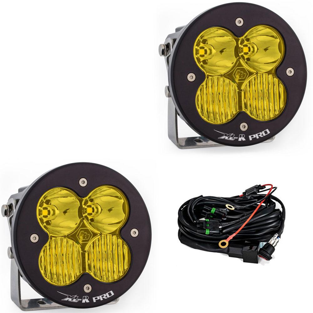 LED Light Pods Clear Lens Spot Each XL R Pro High Speed Baja Designs