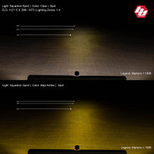 Squadron-R Sport Black LED Auxiliary Light Pod Pair - Universal