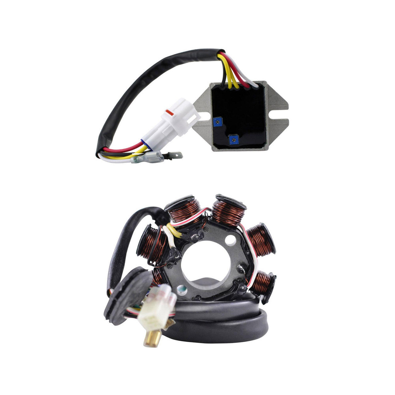 100W DC Converted Stator/Voltage Regulator - KTM 200/250/300 XC/XC-W; Husqvarna/Husaberg TE 250/300 ’08-16