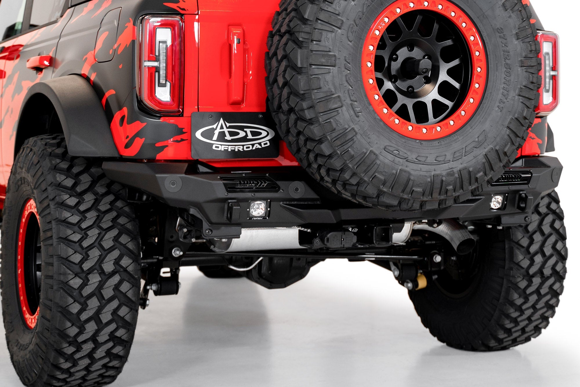 2021-2026 Ford Bronco Stealth Fighter Rear Bumper