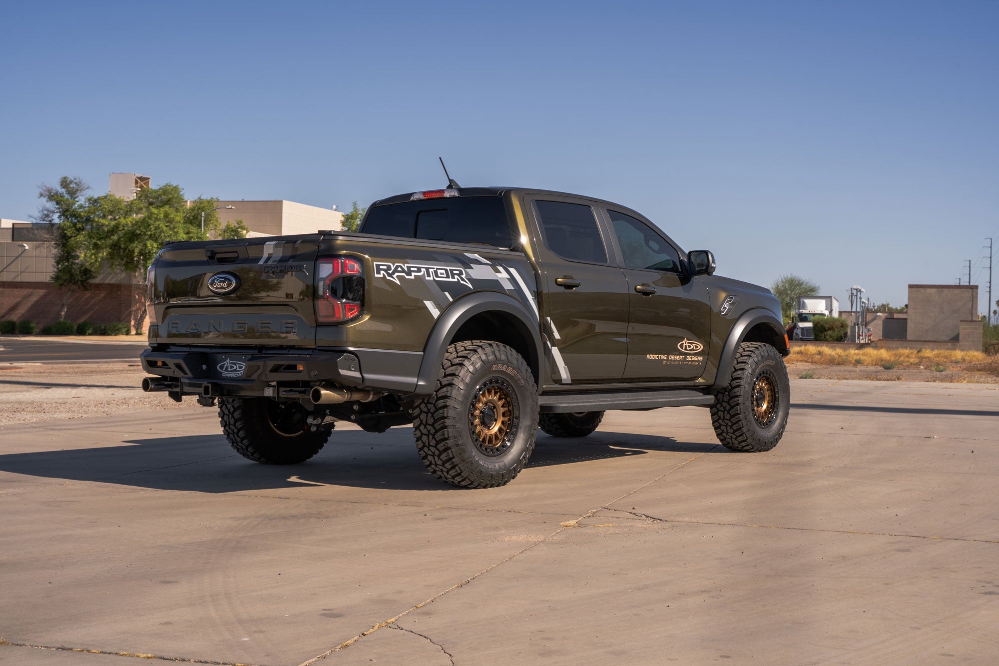 2024-2026 Ford Ranger Raptor ADD Edge Rear Bumper