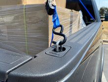 Flush Fit Retractable Tie Down Anchors - 2015+ Ford F150, 2017+ Ford Super Duty, 2017+ Ford Raptor