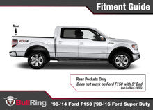 Flush Fit Retractable Tie Down Anchors - 1998-2014 Ford F150, 1998-2016 Ford Super Duty (Rear Stake Pockets Only)