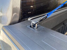 Flush Fit Retractable Tie Down Anchors - 2015+ Ford F150, 2017+ Ford Super Duty - Special Offset (Front or Middle Stake Pockets Only)