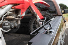 Gunmetal Flush Fit Retractable Tie-Down Anchors - 1995+ Dodge RAM, 2014-2019 Toyota Tundra CrewMax, 2022+ Hyundai Santa Cruz