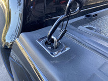 Gunmetal Flush Fit Retractable Tie-Down Anchors - 1995+ Dodge RAM, 2014-2019 Toyota Tundra CrewMax, 2022+ Hyundai Santa Cruz