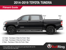 Gunmetal Flush Fit Retractable Tie-Down Anchors - 1995+ Dodge RAM, 2014-2019 Toyota Tundra CrewMax, 2022+ Hyundai Santa Cruz