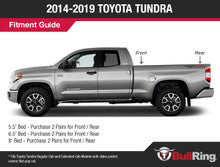 Flush Fit Retractable Tie Down Anchors - 2014-2019 Toyota Tundra Regular Cab, Double Cab