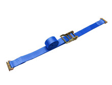Ratchet Strap with E-Track Fitting - Universal (2 in. x 12 ft.; Yellow; Single)