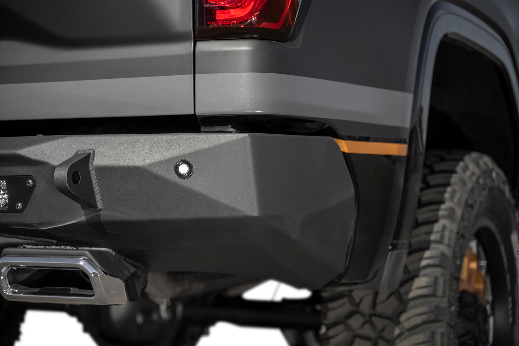 2019-2021 Chevy/GMC 1500 Stealth Fighter Rear Bumper w/ Exhaust Tips