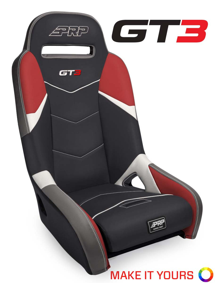 GT3 Suspension Seat (Pair with Mounts) (Custom) for Yamaha