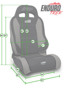 EnduroTrek Reclining Suspension Seat (Custom)