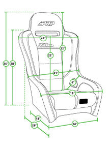 Podium Elite Suspension Race Seat (Custom)