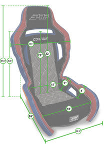 Contour UTV Suspension Seats