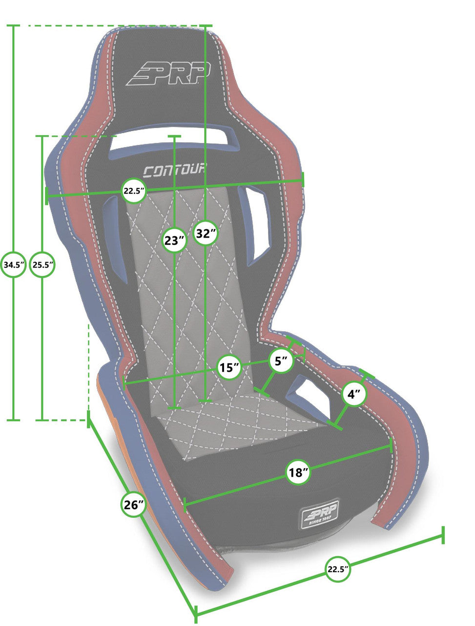 Contour UTV Suspension Seats